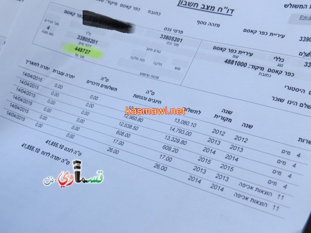  المال العام في كفرقاسم يفتقد للرقابة ... مئات الاف الشواقل اهدرت دون سائل !!! موظفين في المكيفات وامام الشاشات  